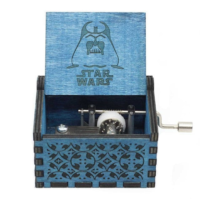 Wooden Hand Crank Game of Thrones Star Wars Juego De Tronos Music Box Theme Wooden Beauty And The Beast Music Box