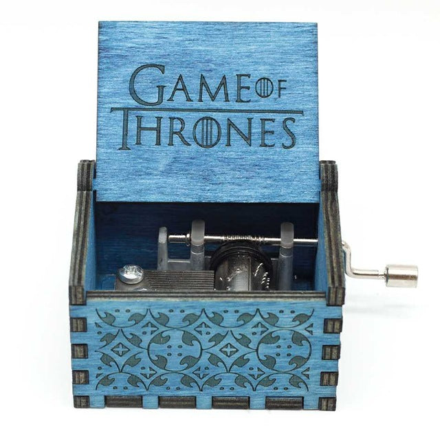 Wooden Hand Crank Game of Thrones Star Wars Juego De Tronos Music Box Theme Wooden Beauty And The Beast Music Box
