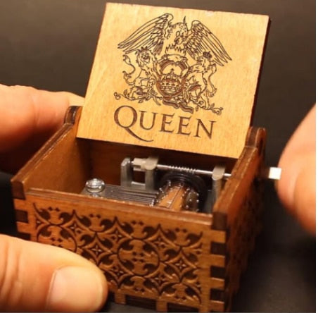 Wooden Hand Crank Game of Thrones Star Wars Juego De Tronos Music Box Theme Wooden Beauty And The Beast Music Box