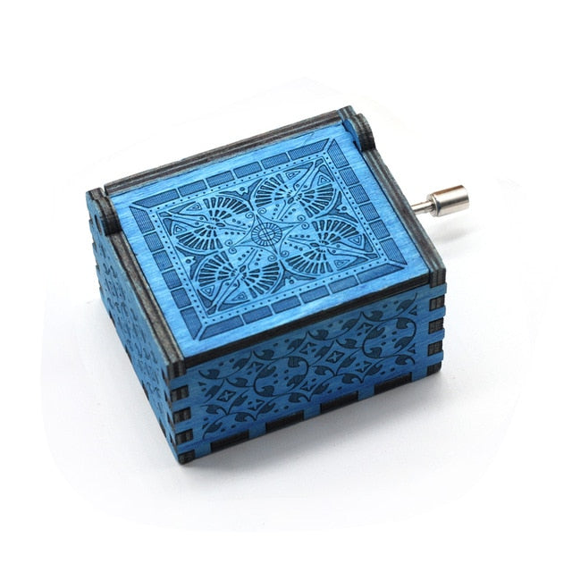 Wooden Hand Crank Game of Thrones Star Wars Juego De Tronos Music Box Theme Wooden Beauty And The Beast Music Box