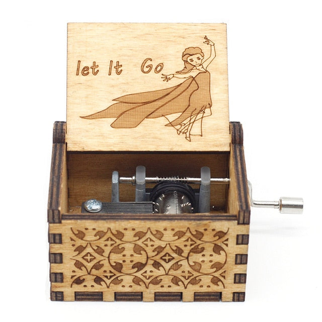 Wooden Hand Crank Game of Thrones Star Wars Juego De Tronos Music Box Theme Wooden Beauty And The Beast Music Box