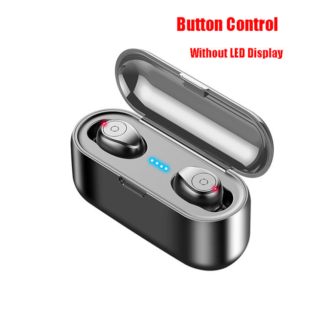 In Ear Bluetooth Earphone air Wireless Earphones Sport Headphones Stereo Earbuds Headset with Mic PowerBank For apple Xiaomi TWS