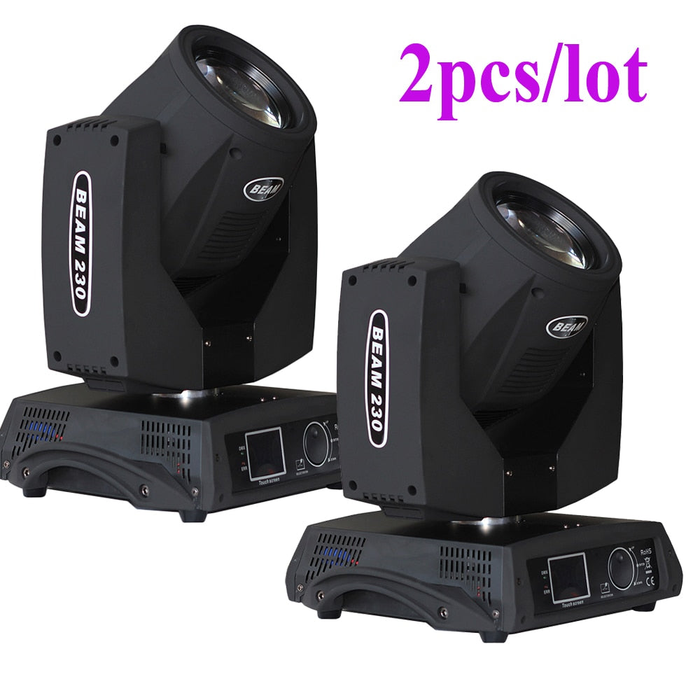 Tax Paid no fee 2pcs/lot Sharpy Beam 230W 7R Moving Head Light
