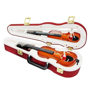 Large Violin Model Music Box